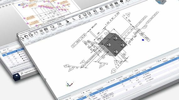 High QA streamlines and automates quality processes – from MBD to 2D ballooning, GD&T through planning, and final reports