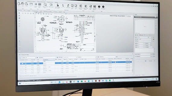 High QA provides one-click auto-ballooning / bubbling for quality processes