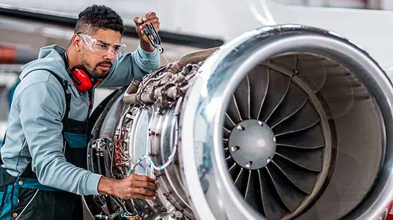Aircraft-Mechanic-570-320.Jpg Simplify and automate manufacturing quality processes with High QA software
