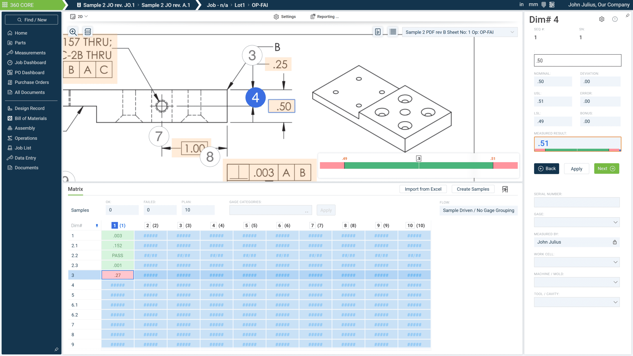 2. 360 Shop Floor Data Collection Simplify and automate manufacturing quality processes with High QA software