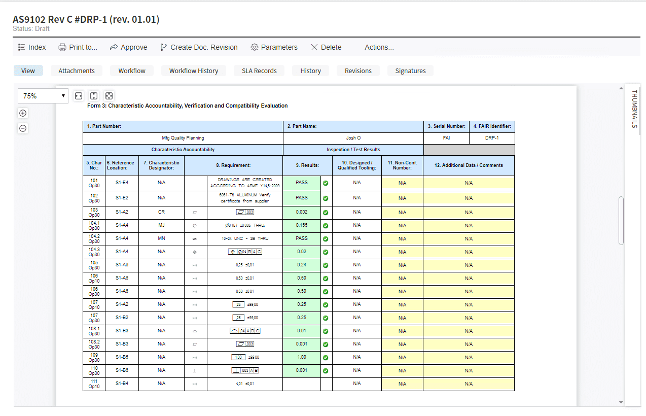 6. Im Fai Report Simplify and automate manufacturing quality processes with High QA software