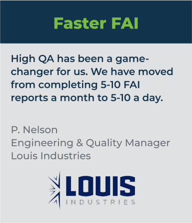 Testimonials 4 Simplify and automate manufacturing quality processes with High QA software