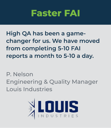 Testimonials 4(1) Simplify and automate manufacturing quality processes with High QA software