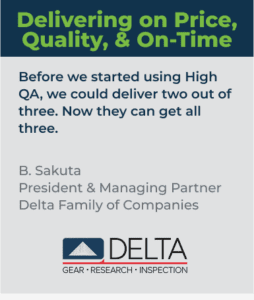 Simplify and automate manufacturing quality processes with High QA software