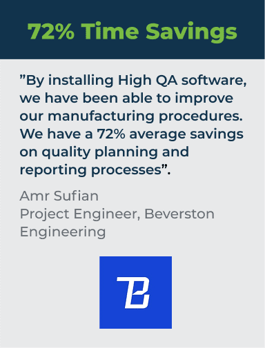 Group 247 Simplify and automate manufacturing quality processes with High QA software