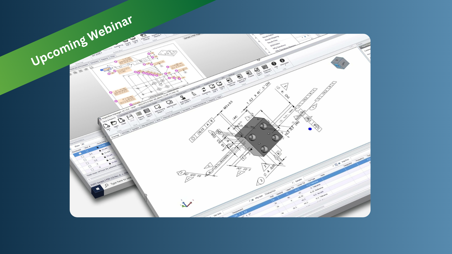 Webinar: Live Demo on Achieving Up to 80% Faster Inspection Planning and 10x Faster FAIs